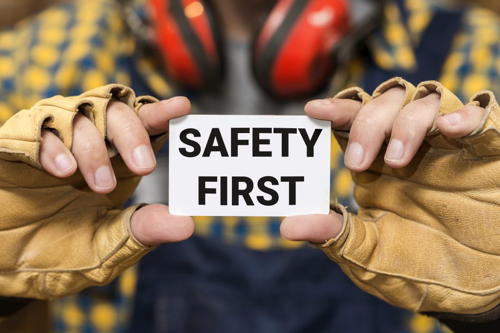 safety first